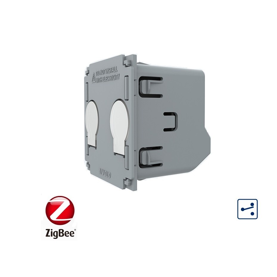 LIVOLO-Base de interruptor de pantalla táctil ZigBee, accesorios cruzados de 2 vías, sin placa y Panel, para reemplazo, productos DIY