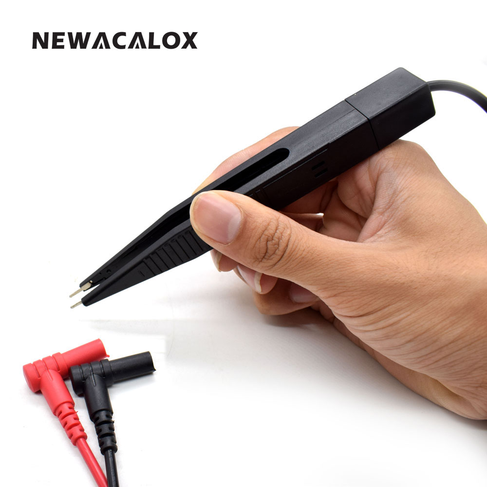 Multitool Test Clip Probe Tweezer Measure SMD Inductor Resistor Digital Multimeter LCR Capacitor Meter Wire Pen Cable Needle Tip