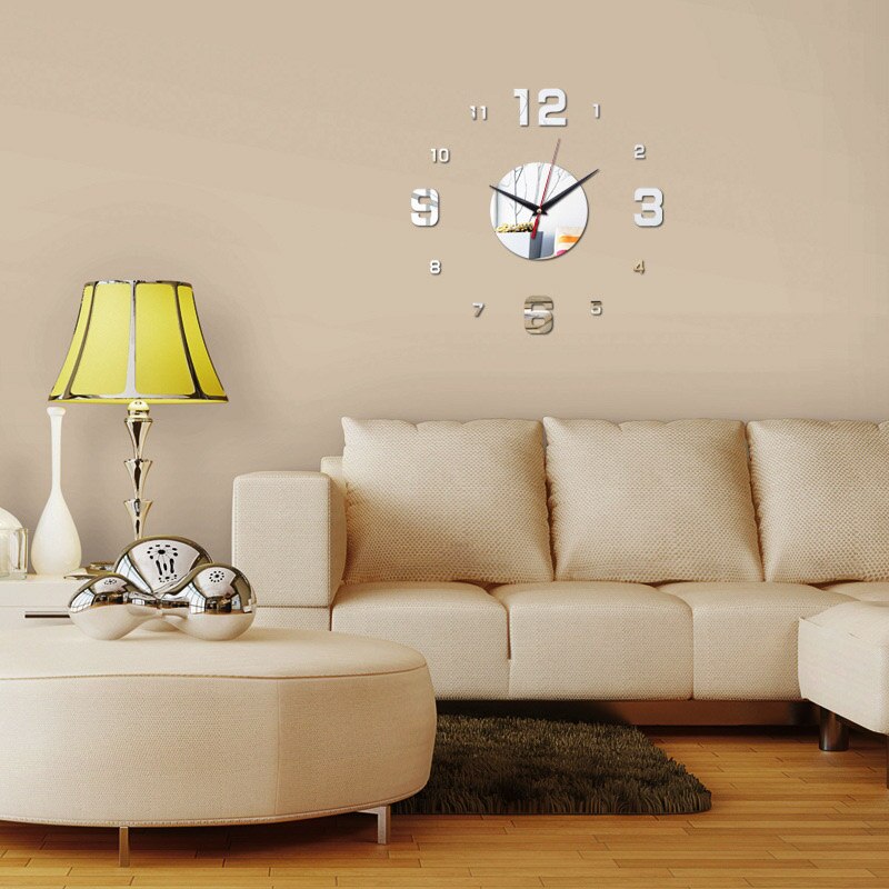Acrylic DIY wall stickers decorative Clock high living room bedroom decorative Wall Clock