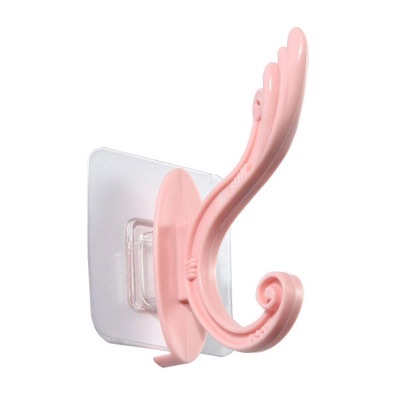 Clothes Towel Coat Hook Hanger Storage Keys holder Cupboard Handle Bedroom Door Pull Handles PVC Large Double Door Hooks