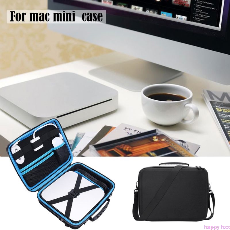 Eva Hard Carry Handtas Bescherming Opslag Schoudertas Met Riem Voor Apple Mac Mini En Accessoires