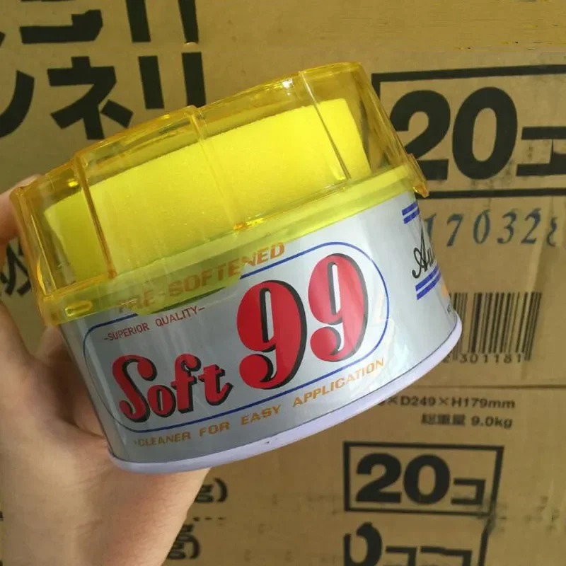 Blød 99 japan bilfast voks multifunktionel polering ridsevoks dekontaminering antioxidation poleringsvoks billakpleje