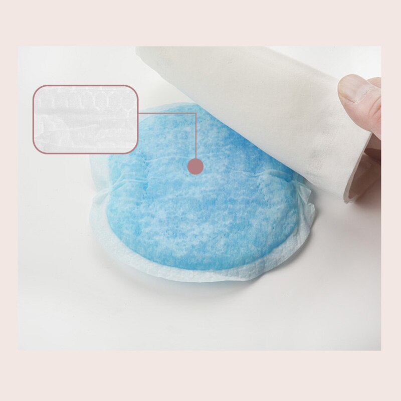 100pcs/set Pregnant Anti-Galactorrhea Pad Cotton Women Thin Summer Three-Dimensional Cotton Nursing Bra Pad Inner Pad