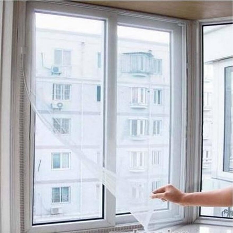 Window Mesh Screen Anti Mosquito Net For Kitchen Window Net Mesh Screen Mosquito Mesh Curtain Protector Insect Bug Fly Mosquito