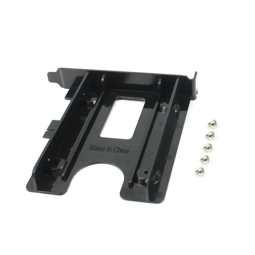 XT-XINTE Plastic PCI Slot 2.5 Inch HDD/SSD Mounting Bracket Hard Drive Adapter Chassis Rear Bracket Hard Drive Holder