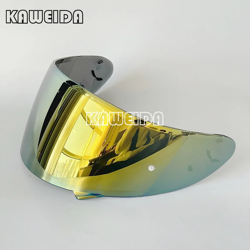 Helmvisier für SHOEI X-14 X14 Z-7 Z7 CWR-1 CWR1 NXR RF-1200 RF1200 X-Geist III XSpirit 3 X-vierzehn X vierzehn RYD CWR-F CWRF: Gold