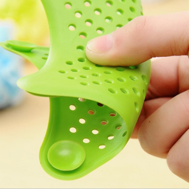 Silicone maille filtre évier passoire passoire salle de bain filtre accessoires de cuisine Gadgets