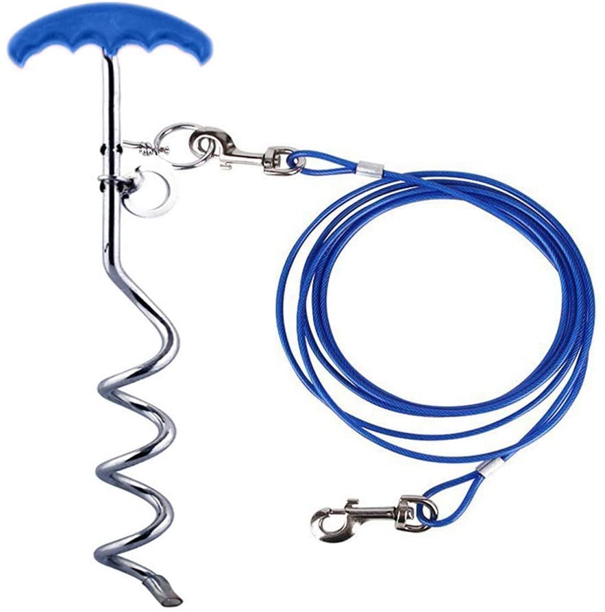 Hund Hof Leine und Beteiligung binden-aus Kabel und Dem Spiel für Außerhalb, Mittelgroße bis Große Hunde