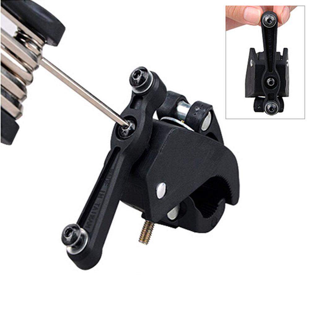 Soporte de botella de agua de bicicleta abrazadera de bicicleta portabotellas Clip adaptador aplicable a diferentes tipos de bicicletas diámetro de la barra 28-35mm