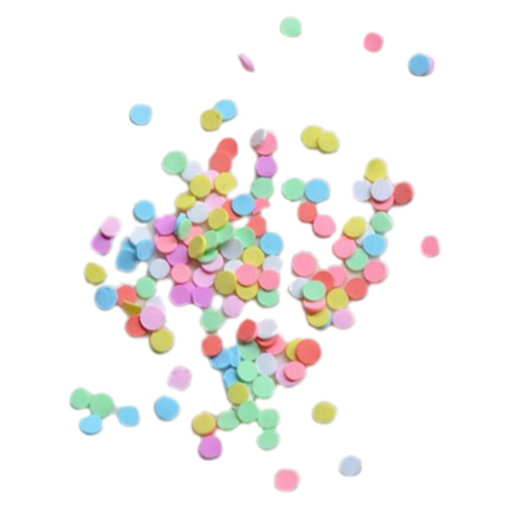 3D fette caramelle cremose spruzza carta fai da te fare Dessert telefono Decor Dessert: Round Solid 500g