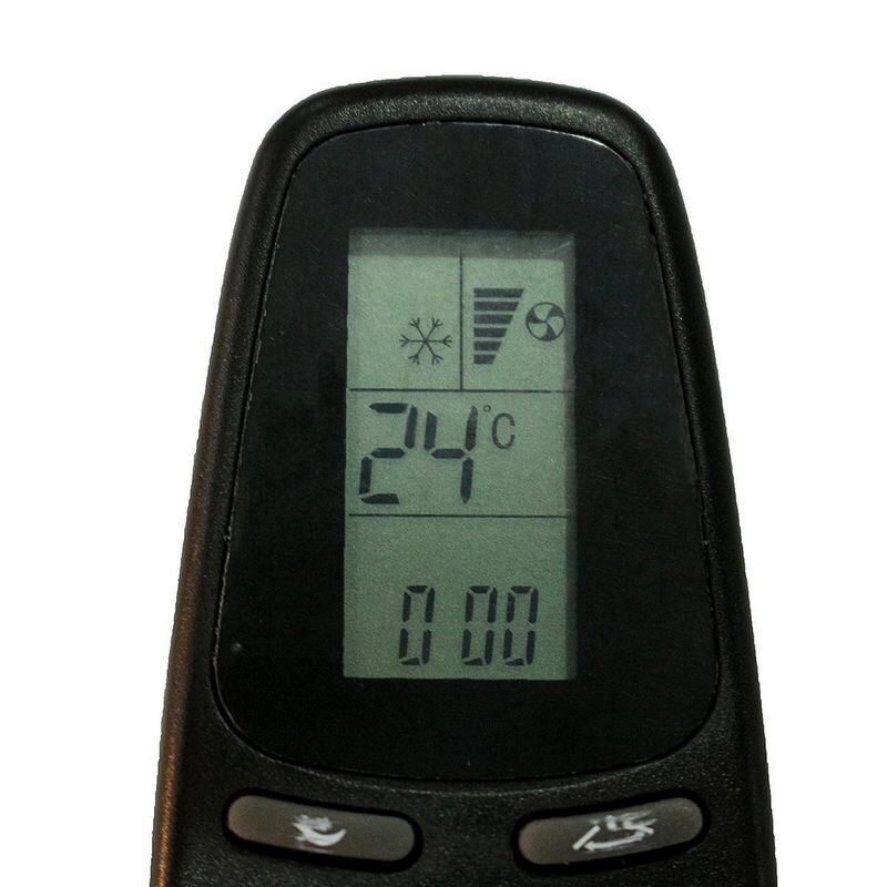 1pc Replacement Air Conditioner Remote Control Black Remote Controller Suitable For Electra RC 5