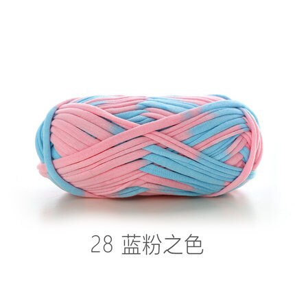 ZHUTOUSAN tissu laine épais fil pour tricoter grand Crochet tapis tapis bricolage sac de rangement sac à main tissu T Shirt fantaisie fil 32m: 28