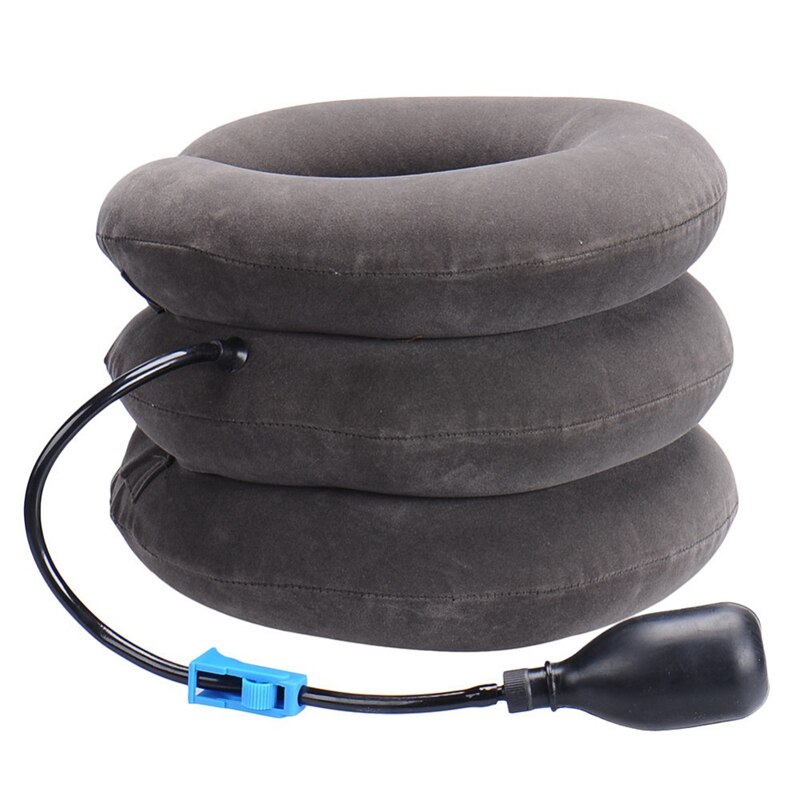 Neck Massage Inflatable Collar To Relieve Neck Muscles Reduce Headaches Mild Stretching Of The Cervical Spine