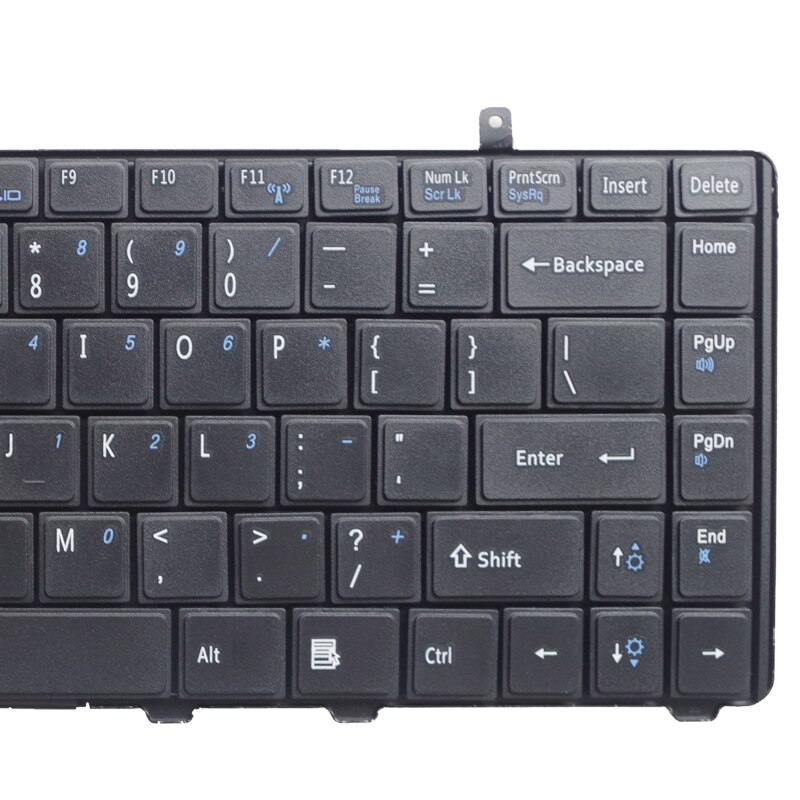 US for Dell Vostro A840 A860 PP37L PV080925BS1 AEVM8U00210 NSK-DCK011088 1014 1015 PP37L PP38L R811H 0R811H Keyboard