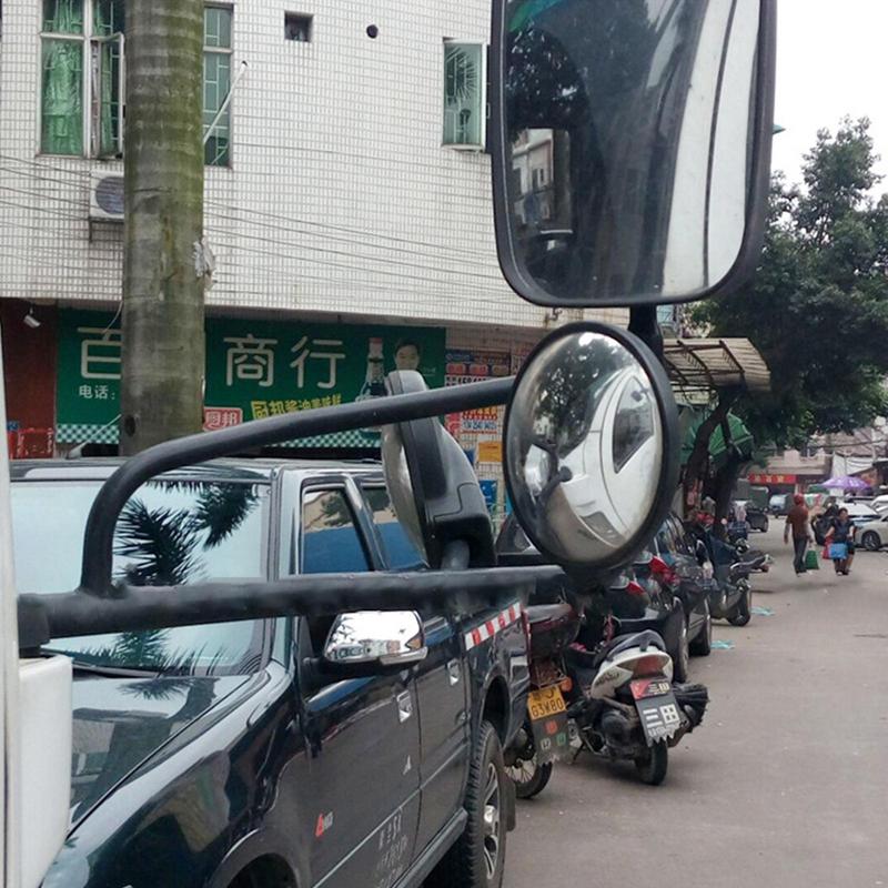Espejos de puntos ciegos para camiones, visión más amplia de alta definición, espejos retrovisores de asistencia convexa, fácil instalación, suministros de asistencia inversa