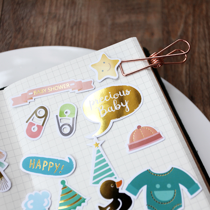 Zfparty Hello Baby Die Cuts Stickers Voor Scrapbooking Gelukkig Planner/Card Making/Journaling Project 73Pcs