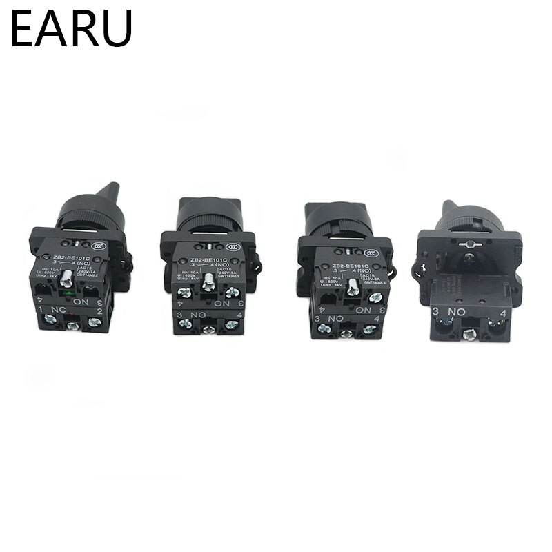 XB2-ED21 XB2-ED25 XB2-ED33 XB2-ED53 2/3 Positie 1NO/1NC 1NO/2NO Vergrendeling Self-Lock Kortstondige Selector Rotary Push knop Schakelaar