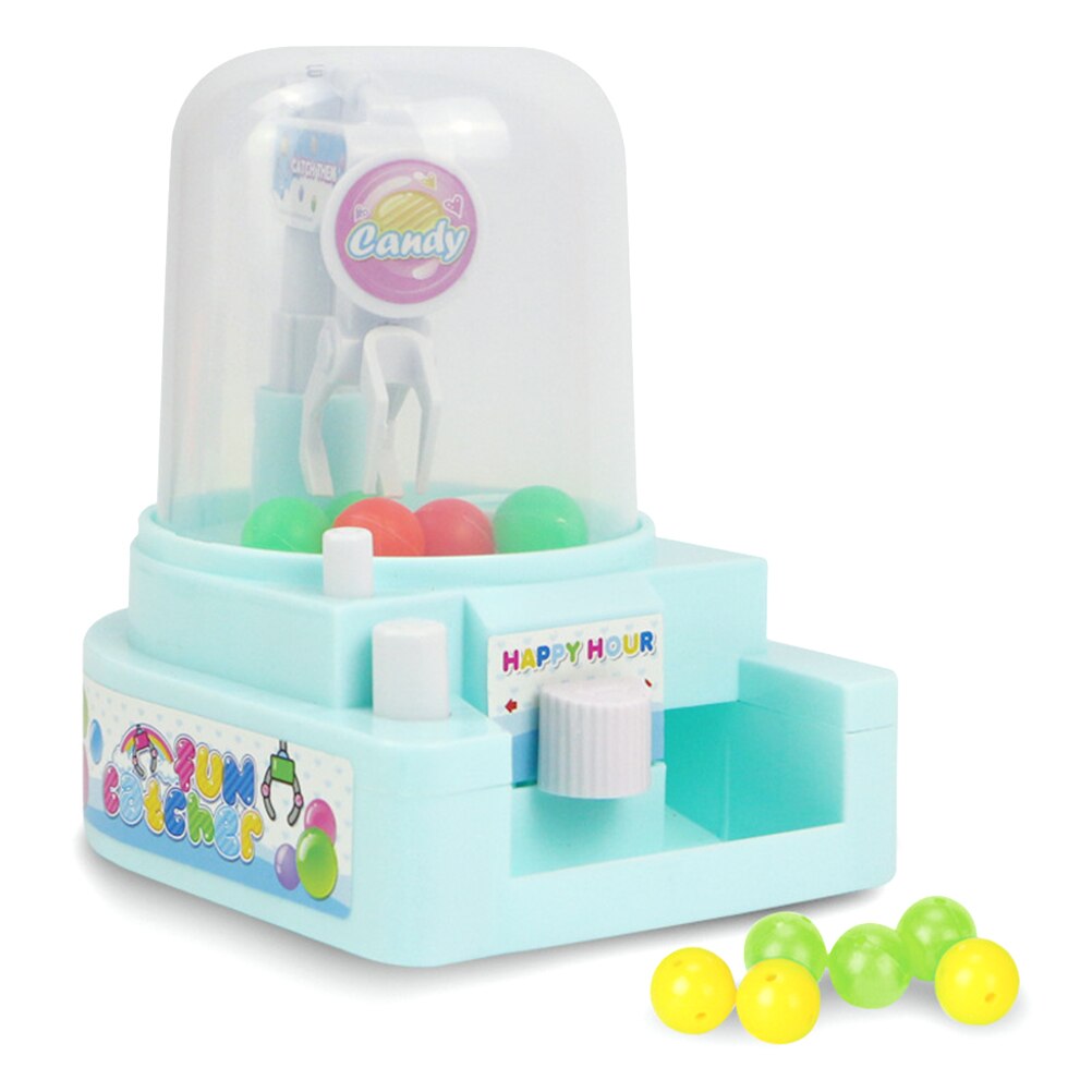 1 stk mini dukke maskine grab bold slik fanger tyggegummi kran børn fest legetøj rollespil langsomt stigende duftende legetøj uddannelse legetøj: Lysegrøn