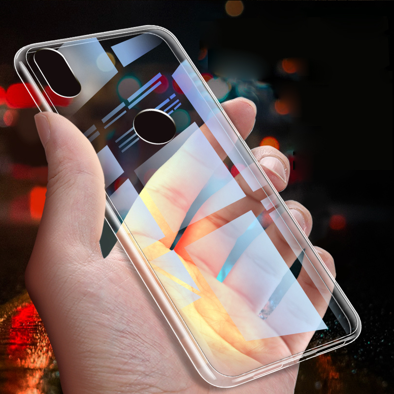 Funda transparente Xiaomi Redmi Note 6 7 Pro 5 Plus 4X 4A 5A 6A S2 para Xiaomi Mi Play A1 A2 Mi8 lite TPU funda de silicona transparente