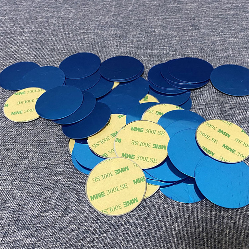 5pcs 50mm 60mm 70mm 0.5mm thick Metal Plate disk iron sheet for Magnet Mobile Phone Holder For Magnetic Car Phone Stand