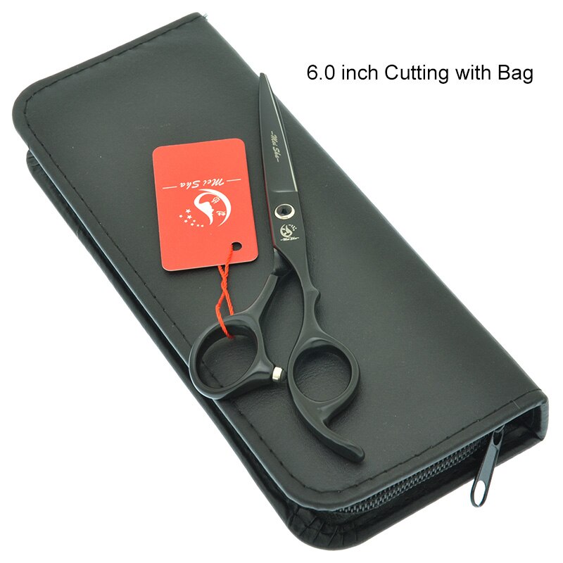 Ciseaux professionnels pour animaux de compagnie, 6.0 pouces, , pour toilettage de chien, coupe de poils d'animaux, ciseaux amincissants, accessoires pour chiens, A0076A: A0077A-04-60