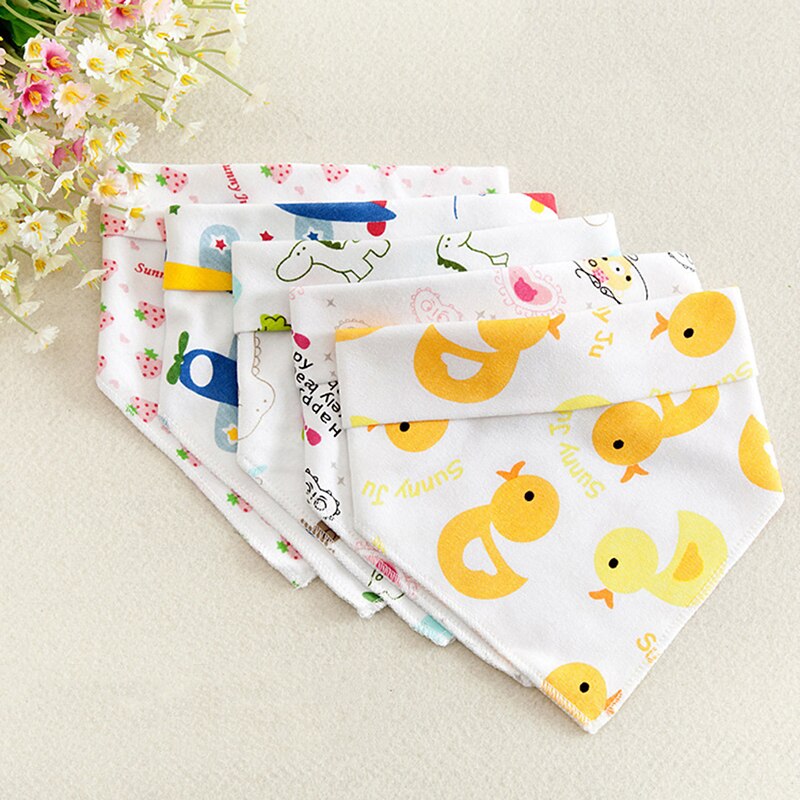 Katoenen baby bandana slabbetjes print baby voedingsdoek pasgeboren babador smock kinderen boerendoek goedkope babyspullen