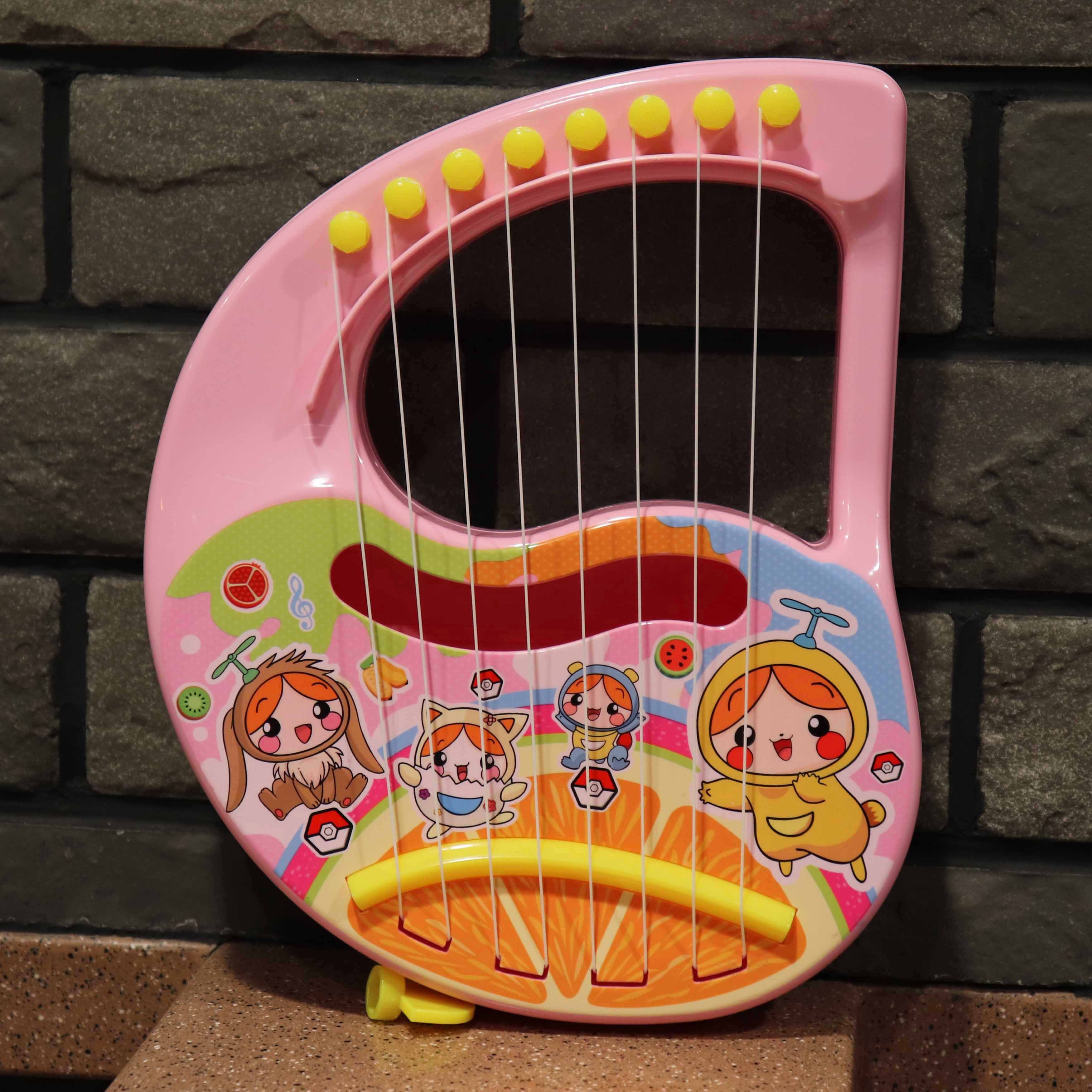 Mini Harp Muziekinstrumenten Voor Kinderen Van 1 Tot 3 Kinderen Onderwijs Gitaar Peuter Mobiele Speelgoed Voor Jongens Meisjes 5 jaar Baby Kind