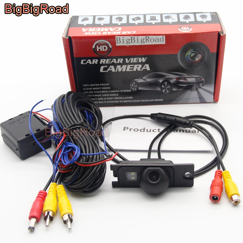 Bigbigroad voor volvo  s80 s60 s60l xc60 xc90 v70 xc70 1999- 2007 auto's achteruitrijcamera ccd-camera nachtzicht