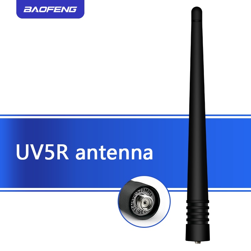 Original Baofeng UV-5R Antenne SMA-Weibliche 136-174/400-520Mhz für Baofeng UV-5R UV-82 F8 + GT-3 GT-5 BF-888s Radios