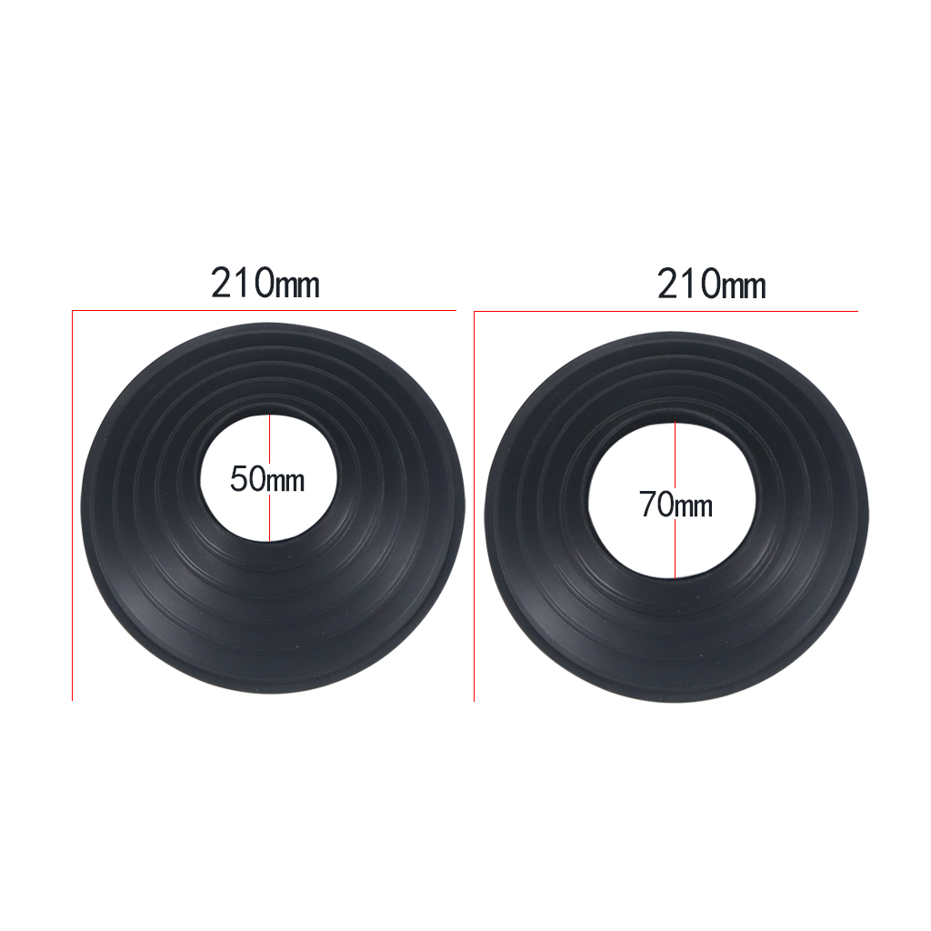 Matte Cover Micro SLR Camera Lens Hood Foldable Anti-reflective Silicone Lenses Protector for 50-90mm Lens Sun Hood Accessories