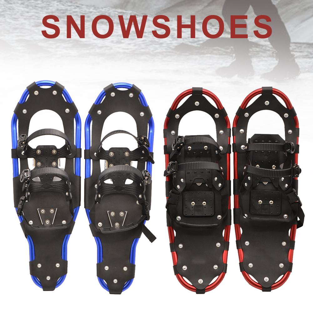 Outdoor Sneeuw Schoenen Aluminium Verstelbare Riem Ski Draagtas Praktische Duurzaam Vrouwen Mannen 22/25/27 Inch Stijgijzers lopen Schoenplaten