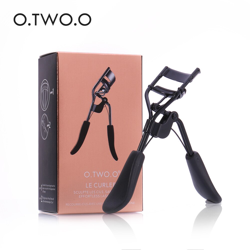 O. Tw O.o Wimperkruller Makeup Tools Handvat Rvs Eye Lash Curling Clip Natuurlijke Gekrulde Wimpers Beauty Make Up 2 kleuren