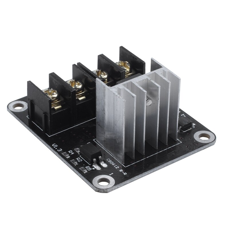 AAAE superior 3D impresora semillero MOSFET módulo de expansión inc 2pin plomo Anet A8 A6 A2 Compatible negro