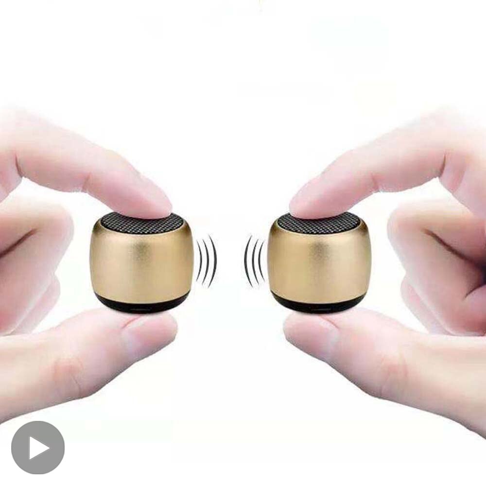 Mini Tragbare Drahtlose Caixa De Som Bluetooth Lautsprecher Musik Klang Kasten Blutooth Für Subwoofer Schallwand Bass Akustik Mp3 Spieler