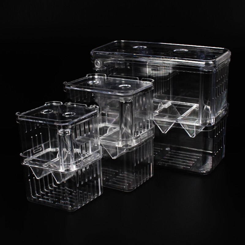 Small Fish Breeding Box Aquarium Isolation Box Tropical Fish Small Isolation Box Fish Spawning Room Aquarium Accessories