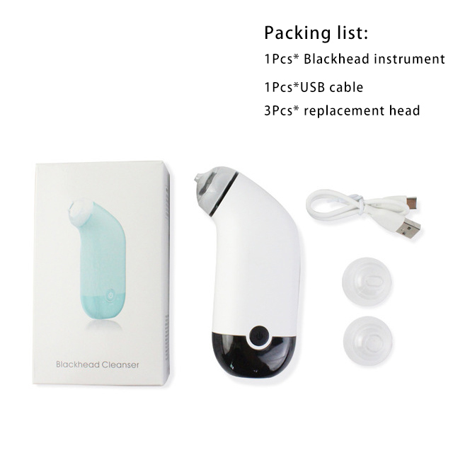 Ultrasonic Skin Scrubber Vibration Face Spatula Blackhead Remover Facial Scrubber Shovel Clean Cavitation Peeling Facial Lifting: Blackhead Remover 03