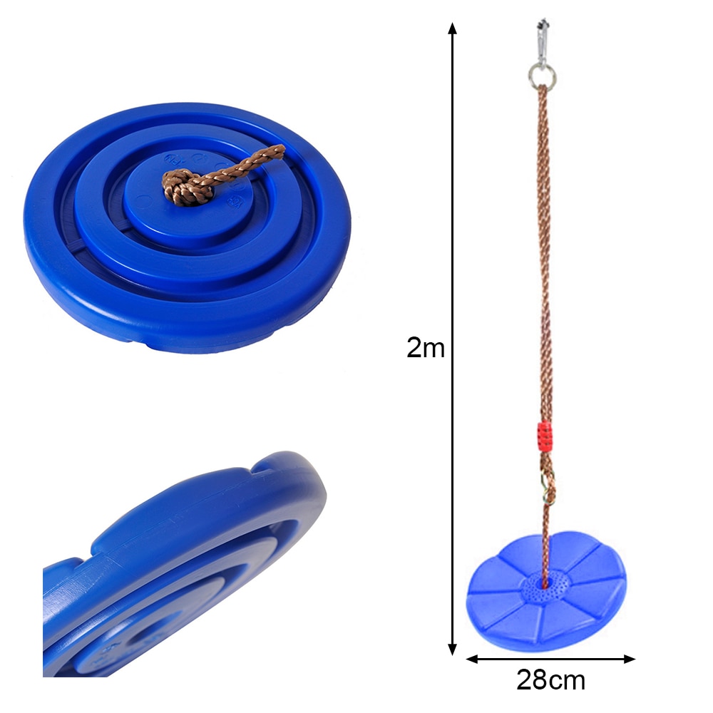 Asiento de columpio para exteriores, accesorio para patio trasero, columpio para niños, asiento de disco