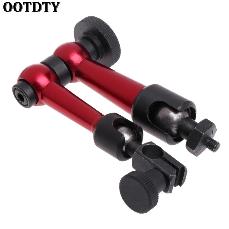 OOTDTY Universal Flexible Magnetic Metal Base Holder Stand for Dial Indicator Flexible Arm Dial Gauge Tool