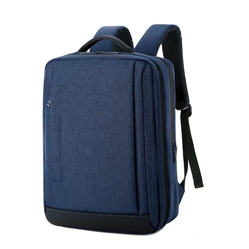 Men's backpack 15.6 Inch Laptop Backpacks Business Notebook Mochila Waterproof Back Pack USB Charging Travel Bags student bag: Set 3