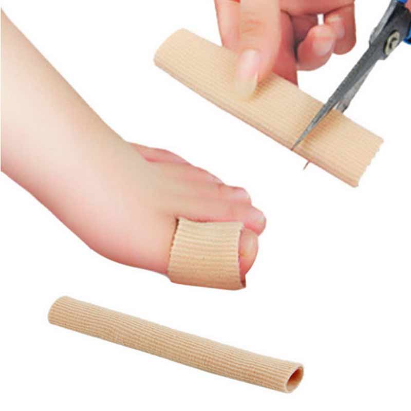 4 stk gel knyst aflastning korrigerende tæ separatorer finger tå separator pedicure værktøj beskytter fodpleje knyst puder til at lindre smerte