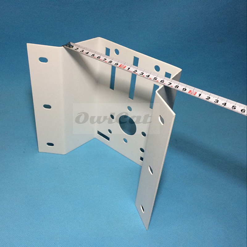 CCTV exterior wall bracket Universal Dahua Hikvision Dome Camera bracket Wall outer Corner bracket Wall corner Mounting plate