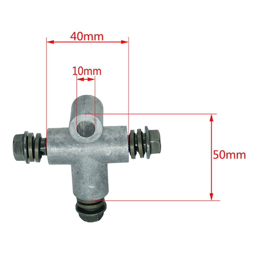 Tuyau Union moto Durable avec écrous courts raccord té connecteur 3 voies adaptateur frein hydraulique adapté pour système de freinage hydraulique