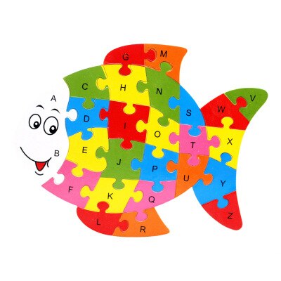 Holz Tier Elefanten Dinosaurier ABC Alphabet Lernen Puzzles Jigsaw Intelligenz Spiele Spielzeug Für Kinder Kinder: LILA