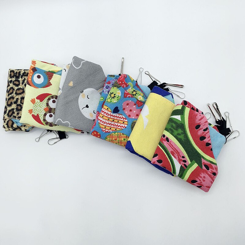 Hamac pour animaux de compagnie, lit-balançoire, nid, Double couche, toile, Chinchillas furets, HY99