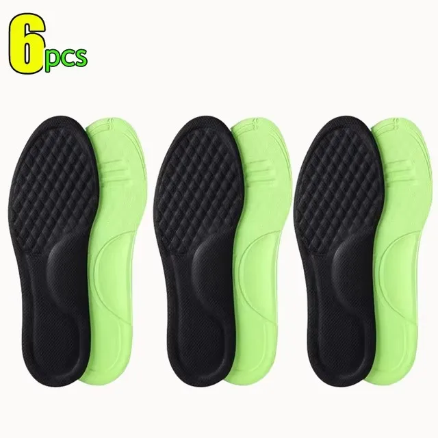 16/2pcs Memory Foam Nano Insoles Unisex Soft Sweat-Absorbing Shoe Sole Insert Paddings Women Men Orthopedic Sports Cushion: Ivoor / 13