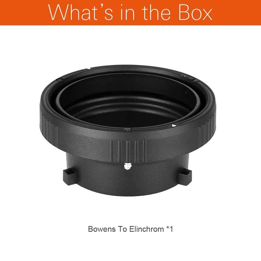 Bowens Naar Elinchrom Mount Verwisselbare Ring Adapter Converter voor Foto Studio Strobe Speedlite