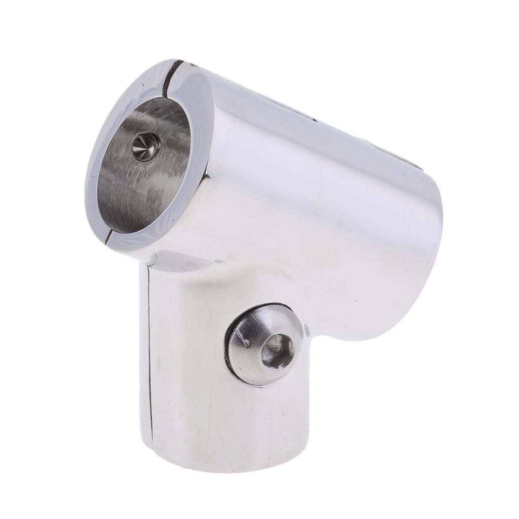 316 Marine-Grade Stainless Steel 60 Degree Boat Hand Rail Fitting Hardware 7/8''