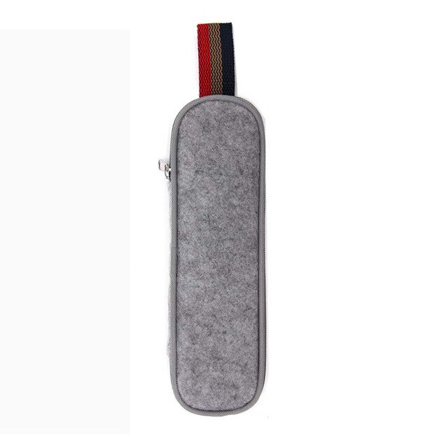 Zestaw obiadowy Travel sztućce kampingowe zestaw wielokrotnego użytku sztućce ze słomka metalowa łyżka widelec pałeczki i przenośny pojemnik: bag B