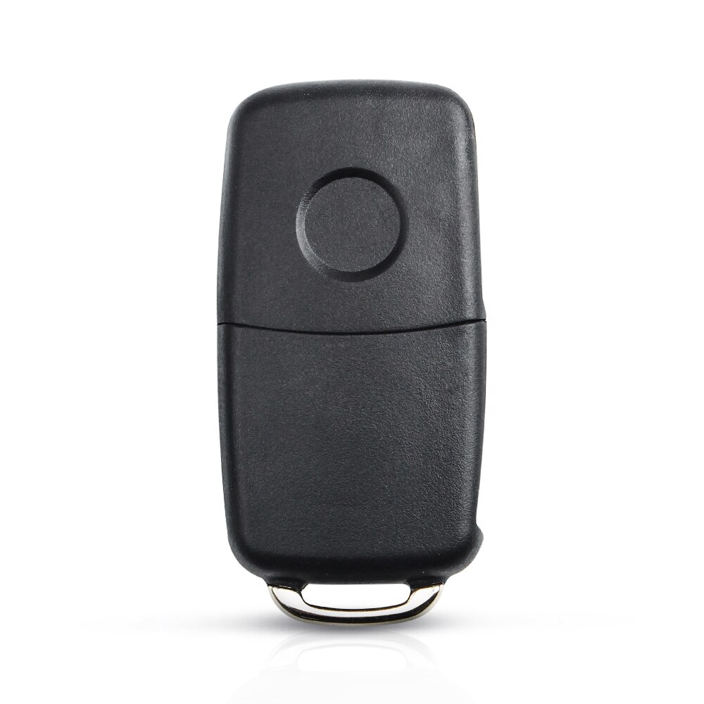 Keyyou 2 Button Ongecensureerd Folding Flip Remote Key Vervanging Case Fob Shell Voor Vw Volkswagen Transporter T5 Polo G