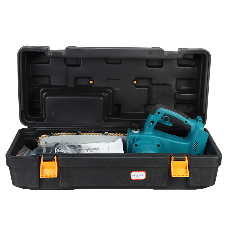 Drillpro 10 Cal elektryczna piła łańcuchowa akumulator przycinanie ogród logowanie piła frez robić drewna elektronarzędzia forMakita 18V bateria